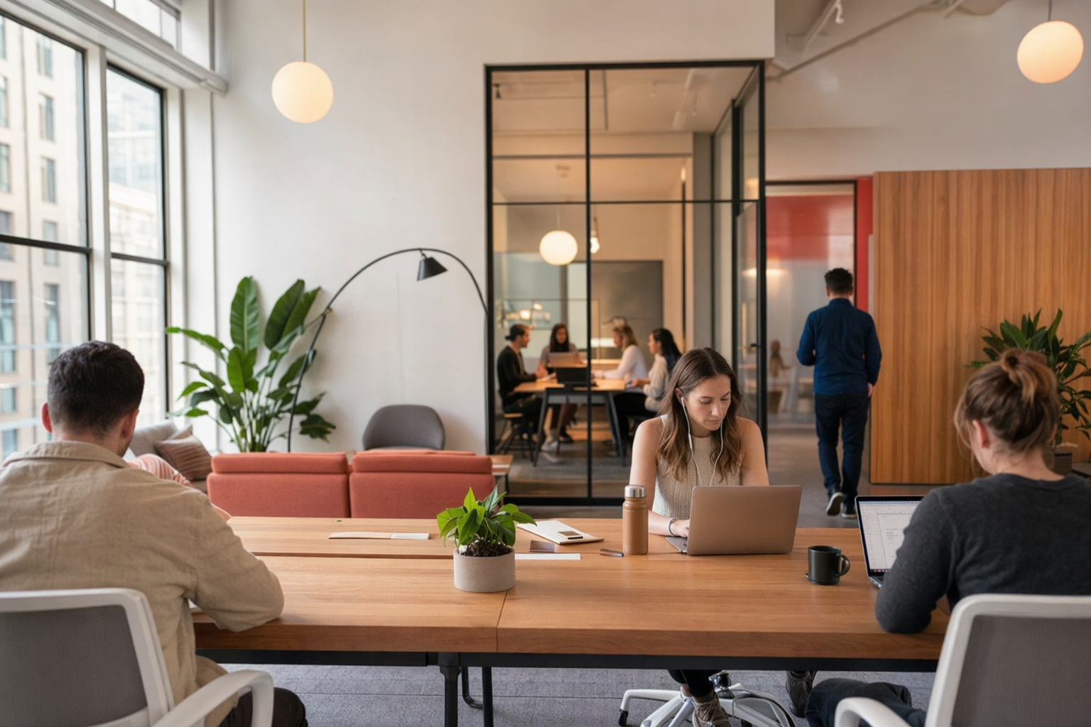 Coworking & Biwo Fleksib nan Chicago
